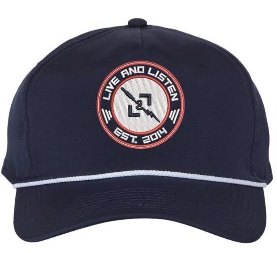 Live & Listen Retro Summer Rope Hat