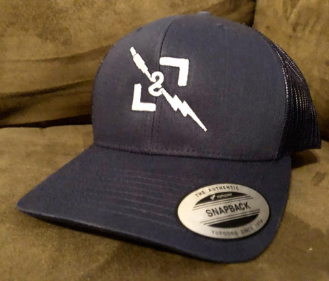 L&L Winter OG Navy Snapback Trucker Hat